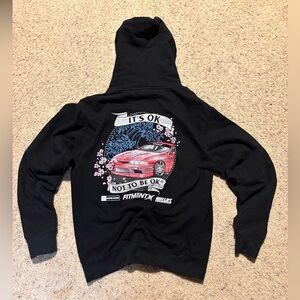 It’s Ok To Not Be Ok Fitment Graphic Hoodie